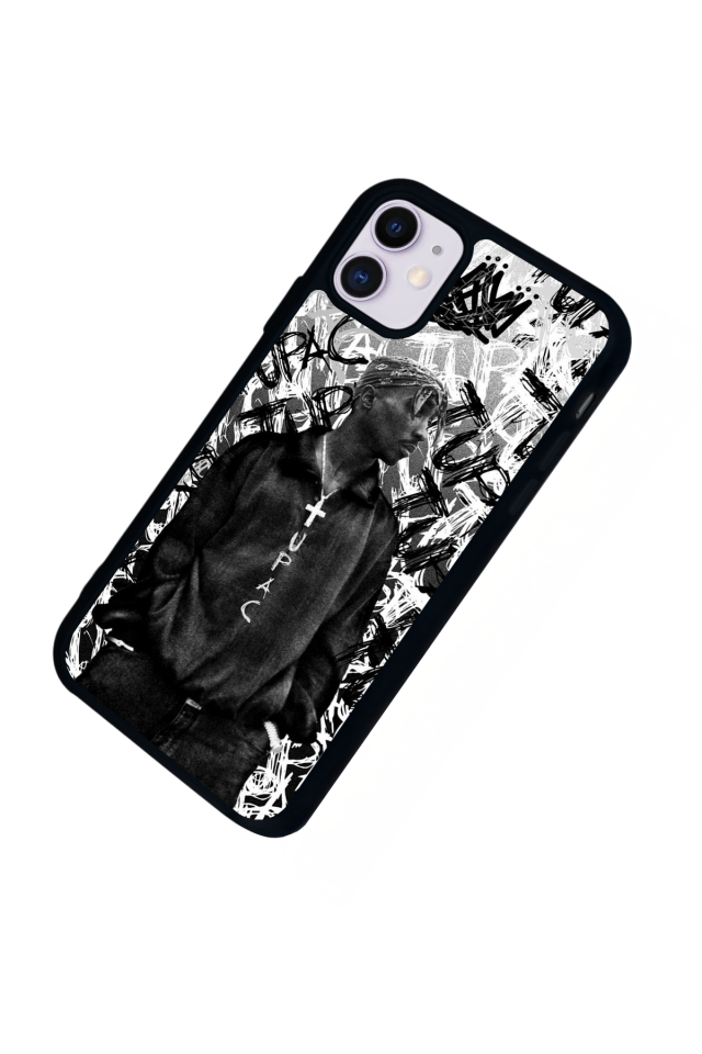 iPhone 11 Uyumlu Tupac Tasarımlı Glossy Premium Kılıf