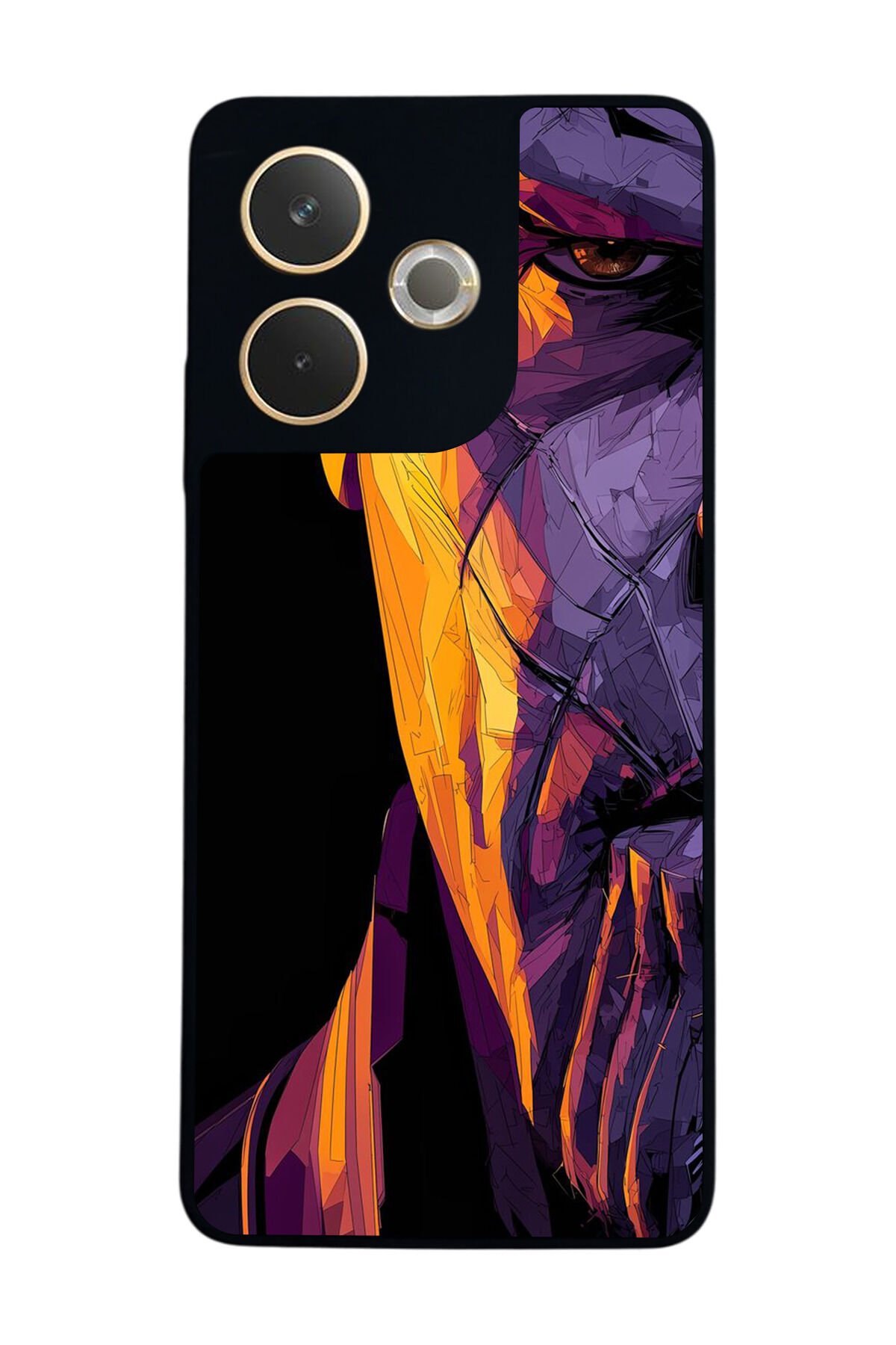 Oppo A5 Pro Uyumlu Thanos Tasarımlı Glossy Premium Kılıf