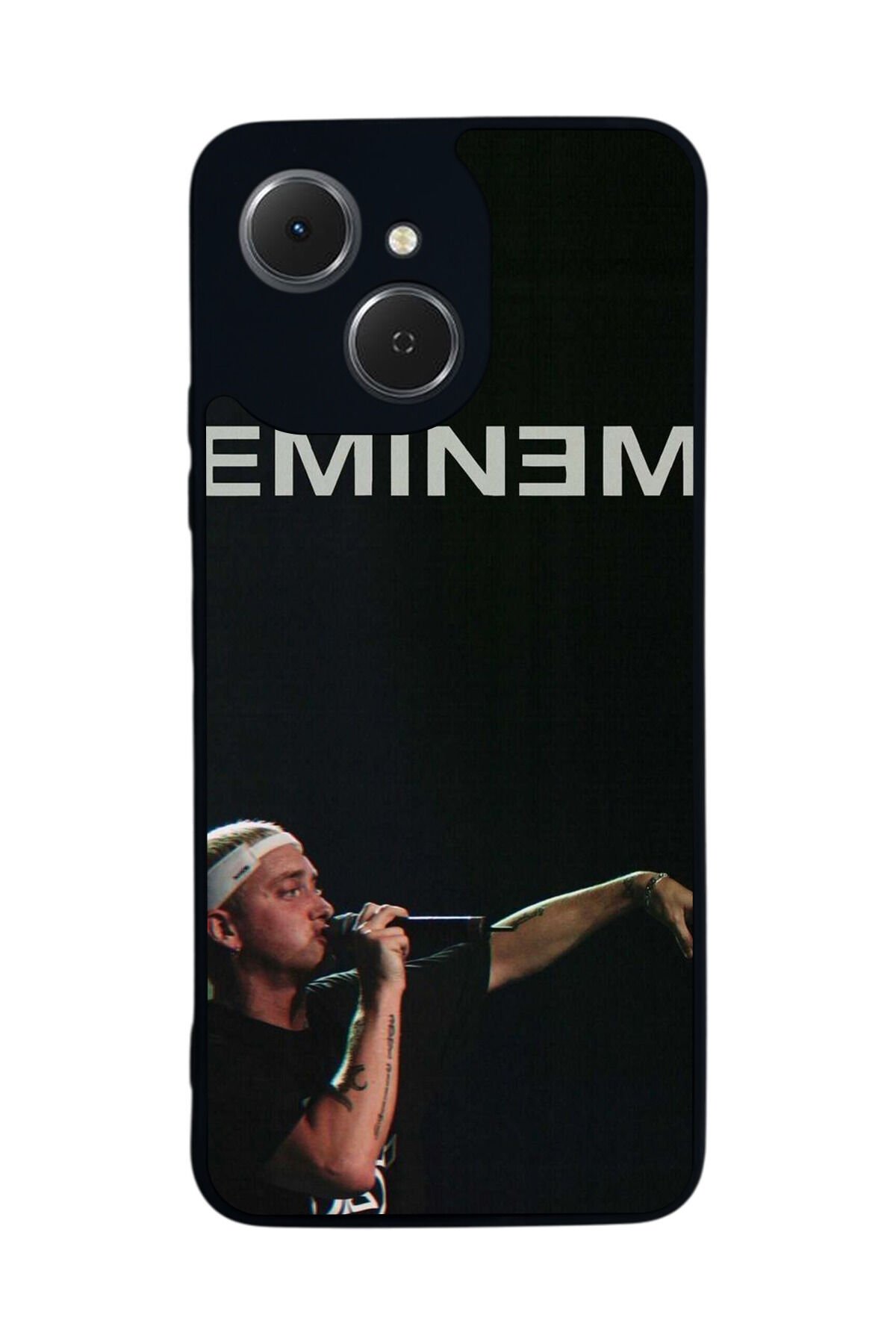 Tecno Spark 40C Uyumlu Eminem Tasarımlı Glossy Premium Kılıf