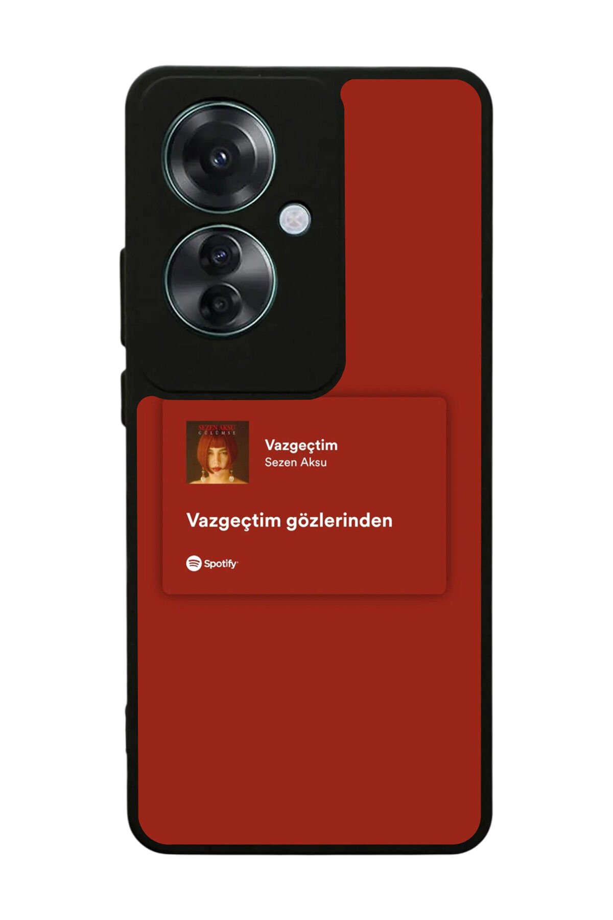 Oppo Reno 11F Uyumlu Sarki Sozleri Tasarımlı Glossy Premium Kılıf