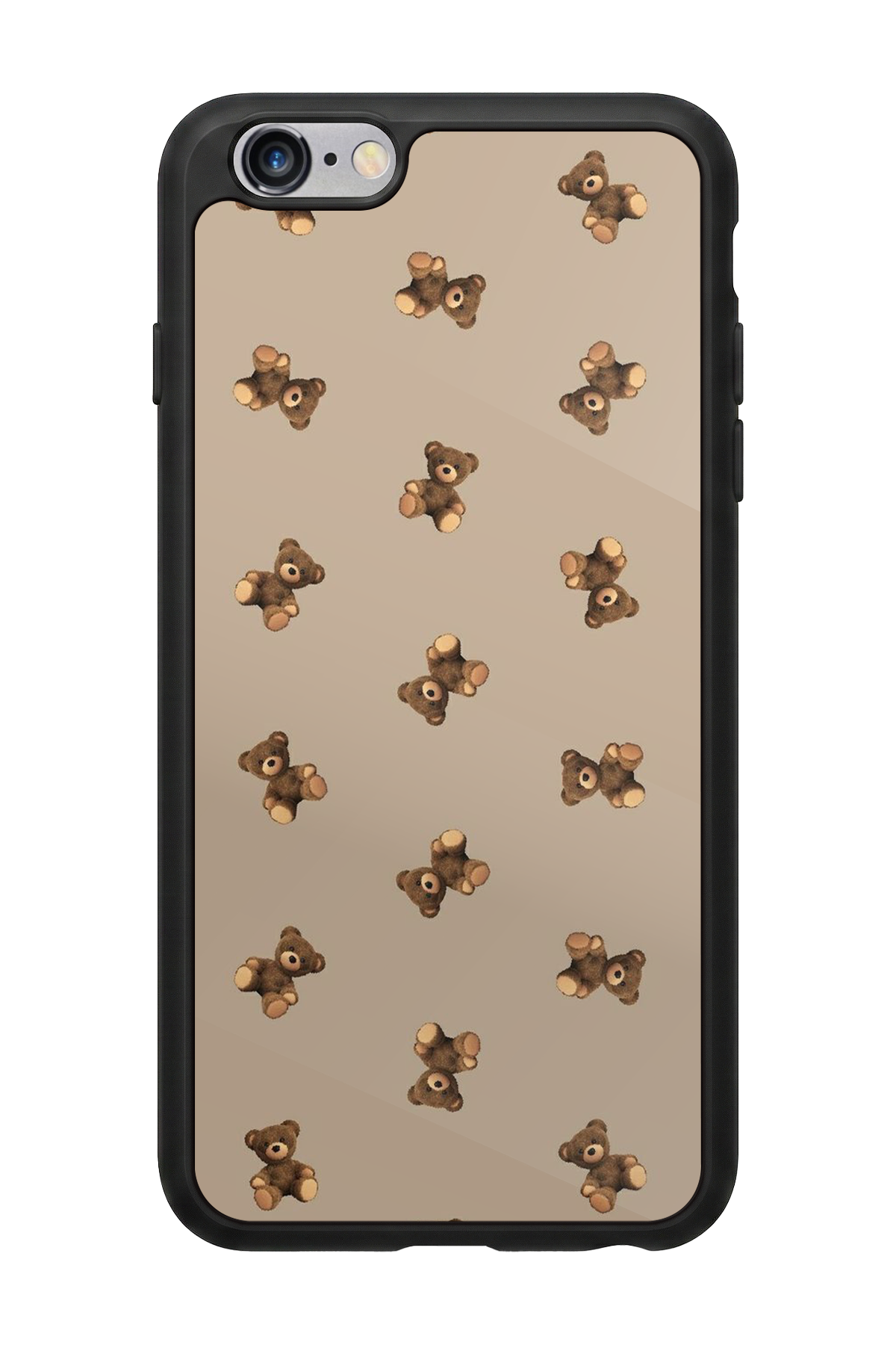 iPhone 6s Plus Uyumlu Ayı Tasarımlı Glossy Premium Kılıf