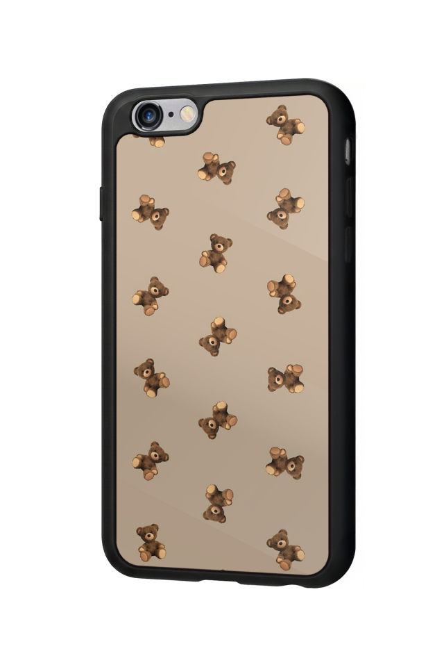 iPhone 6s Plus Uyumlu Ayı Tasarımlı Glossy Premium Kılıf