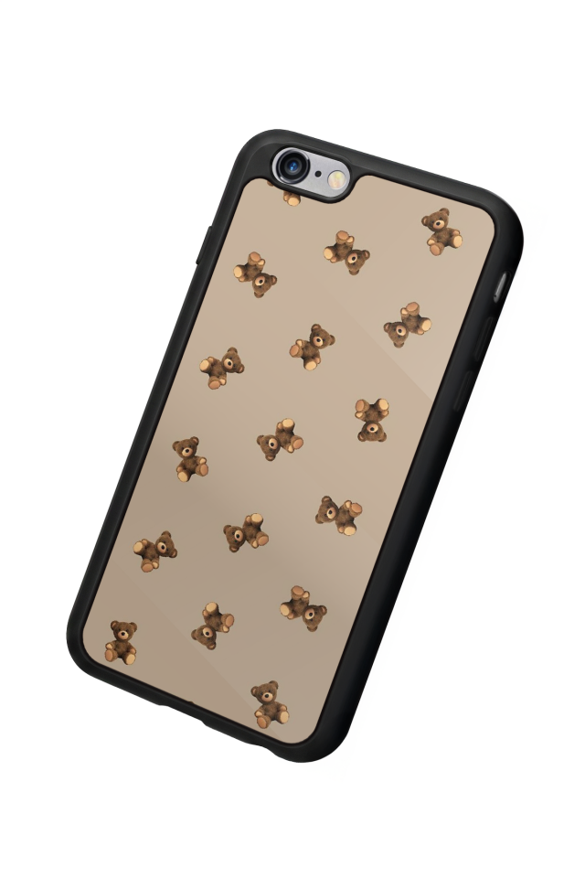 iPhone 6s Plus Uyumlu Ayı Tasarımlı Glossy Premium Kılıf