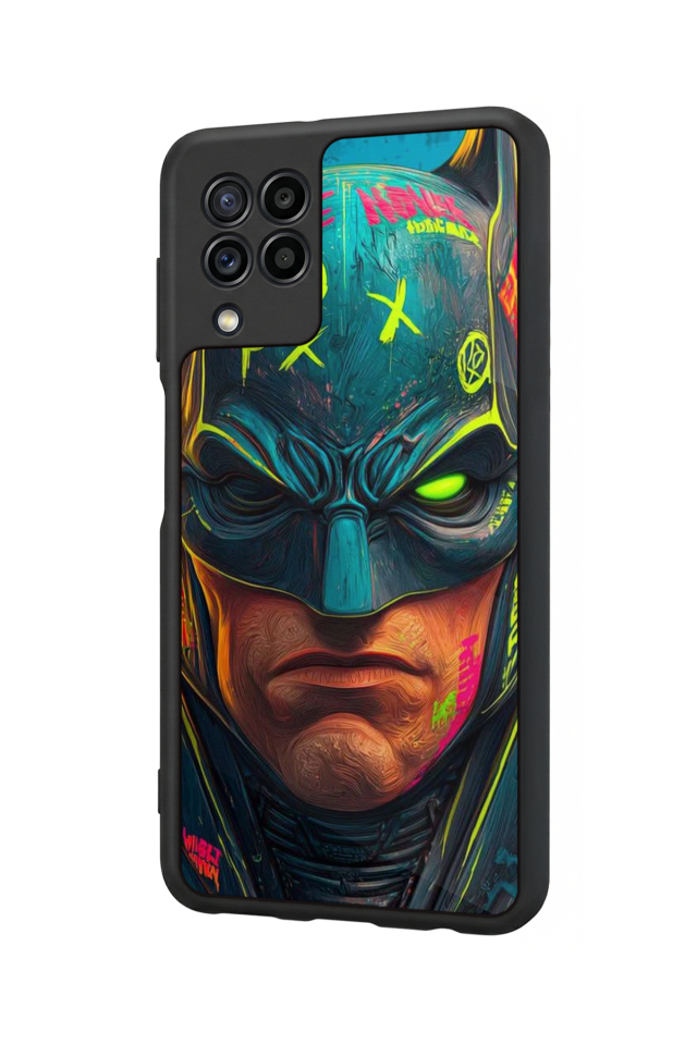 Samsung Galaxy M32 Uyumlu Batman Tasarımlı Glossy Premium Kılıf