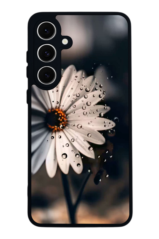 Samsung Galaxy A16 Uyumlu Cicek Tasarımlı Glossy Premium Kılıf