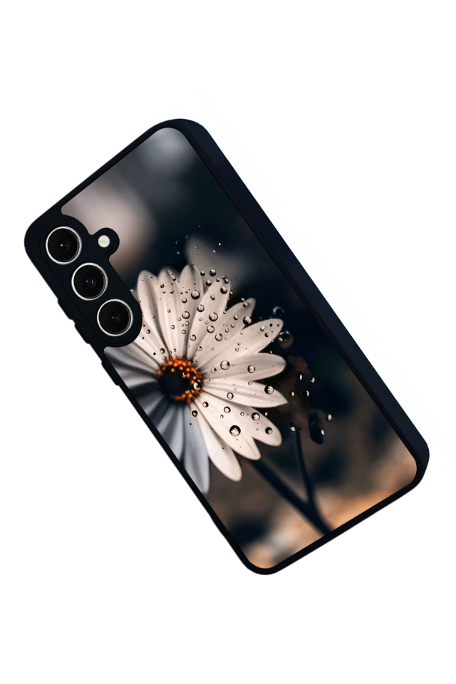 Samsung Galaxy A16 Uyumlu Cicek Tasarımlı Glossy Premium Kılıf