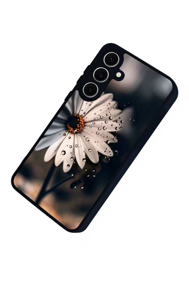 Samsung Galaxy A16 Uyumlu Cicek Tasarımlı Glossy Premium Kılıf