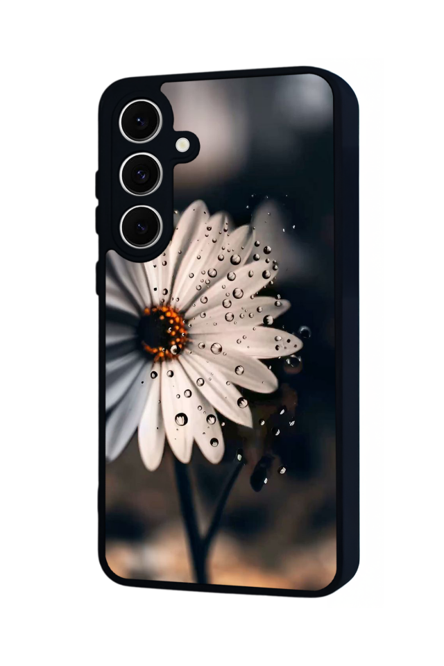 Samsung Galaxy A16 Uyumlu Cicek Tasarımlı Glossy Premium Kılıf