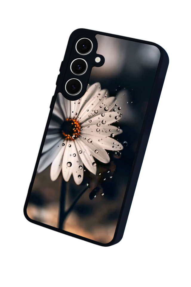 Samsung Galaxy A16 Uyumlu Cicek Tasarımlı Glossy Premium Kılıf