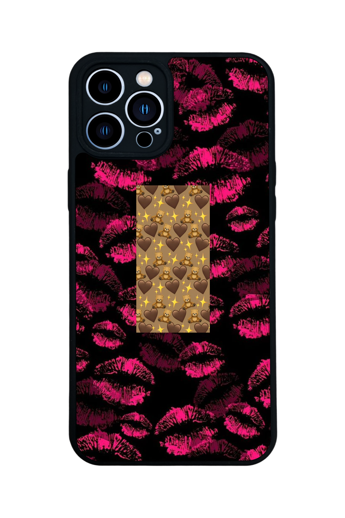 iPhone 13 Pro Max Uyumlu Dudak Tasarımlı Glossy Premium Kılıf