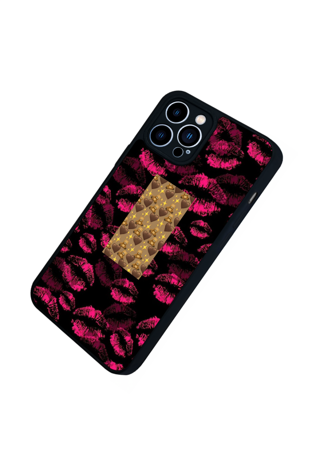 iPhone 13 Pro Max Uyumlu Dudak Tasarımlı Glossy Premium Kılıf