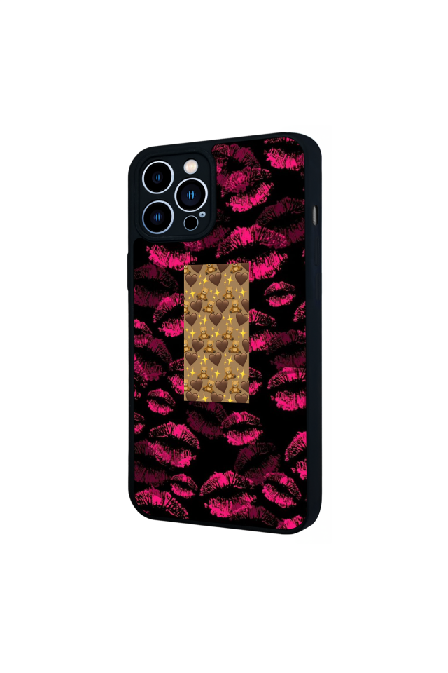 iPhone 13 Pro Max Uyumlu Dudak Tasarımlı Glossy Premium Kılıf