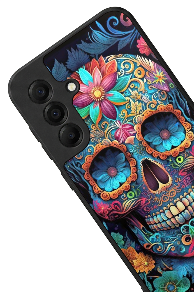 Samsung Galaxy A17 Uyumlu KuruKafa Tasarımlı Glossy Premium Kılıf