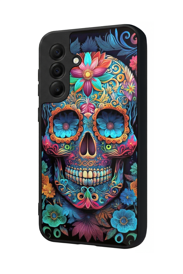 Samsung Galaxy A17 Uyumlu KuruKafa Tasarımlı Glossy Premium Kılıf