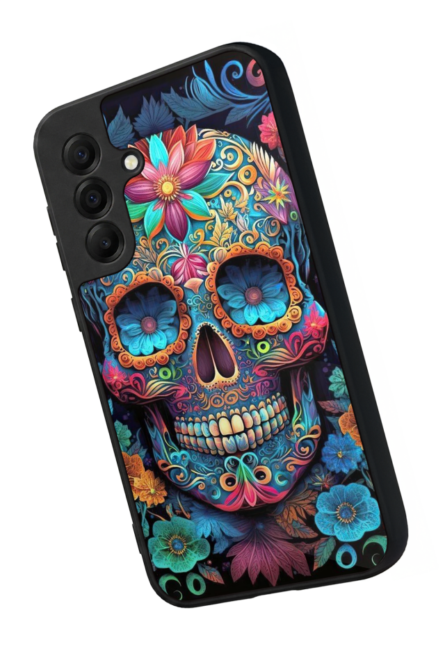 Samsung Galaxy A17 Uyumlu KuruKafa Tasarımlı Glossy Premium Kılıf