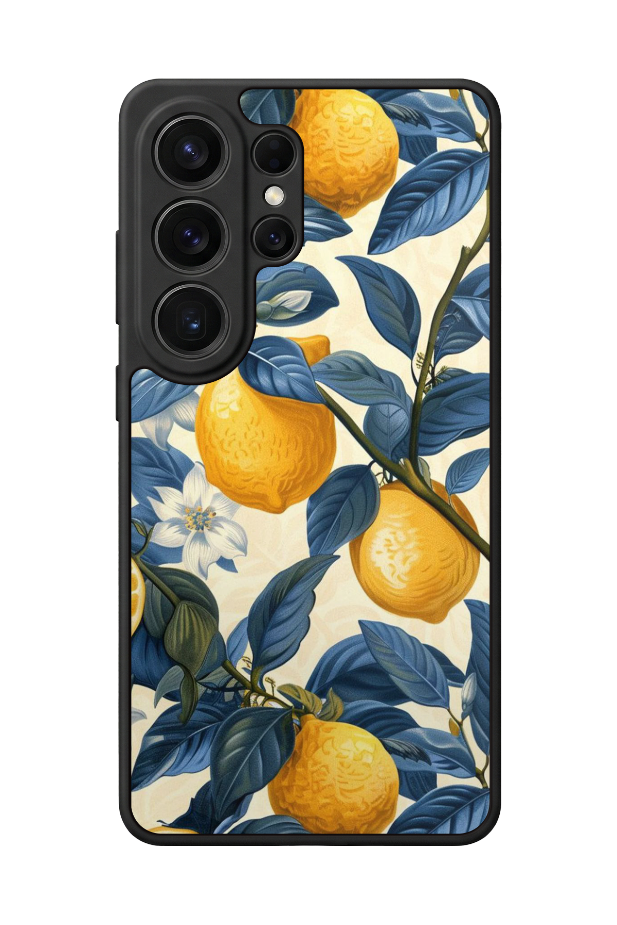 Samsung Galaxy S26 Ultra Uyumlu Limon Tasarımlı Glossy Premium Kılıf