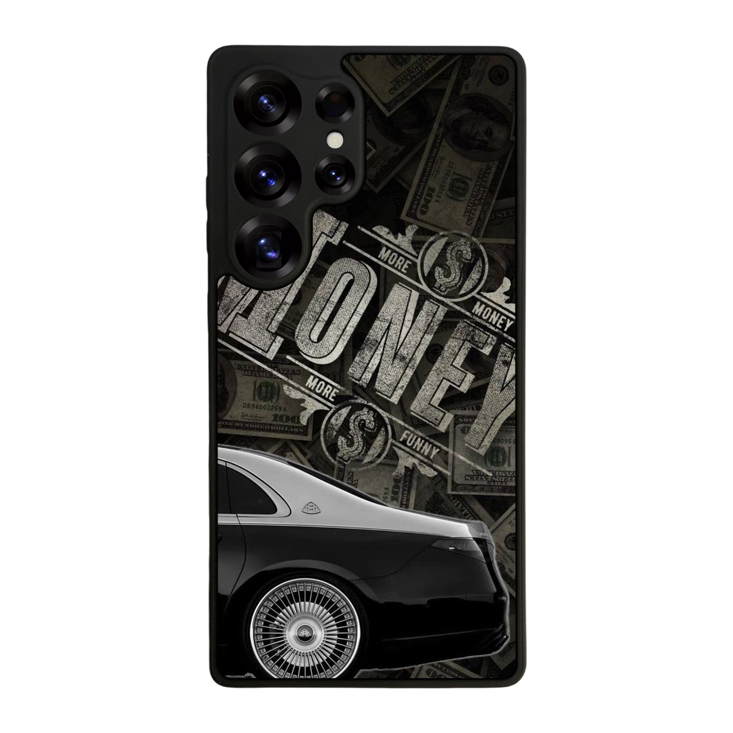Samsung Galaxy S25 Ultra Uyumlu Money Para Tasarımlı Glossy Premium Kılıf