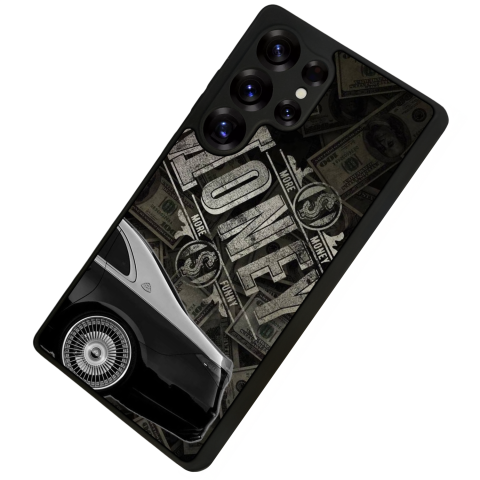 Samsung Galaxy S25 Ultra Uyumlu Money Para Tasarımlı Glossy Premium Kılıf