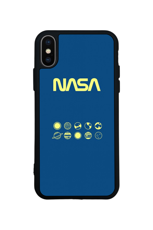 iPhone X/ XS Uyumlu Nasa Tasarımlı Glossy Premium Kılıf