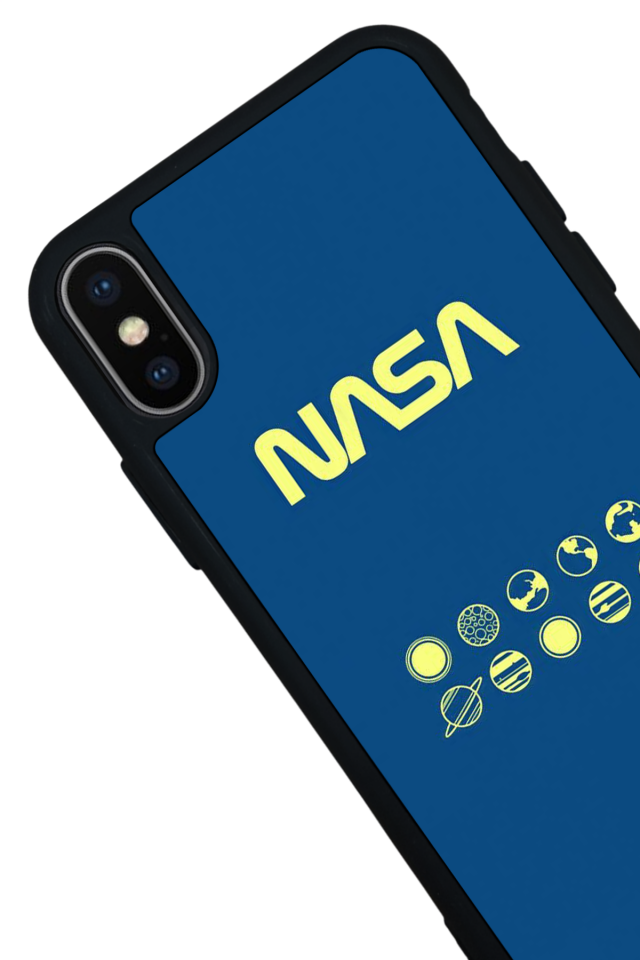 iPhone X/ XS Uyumlu Nasa Tasarımlı Glossy Premium Kılıf