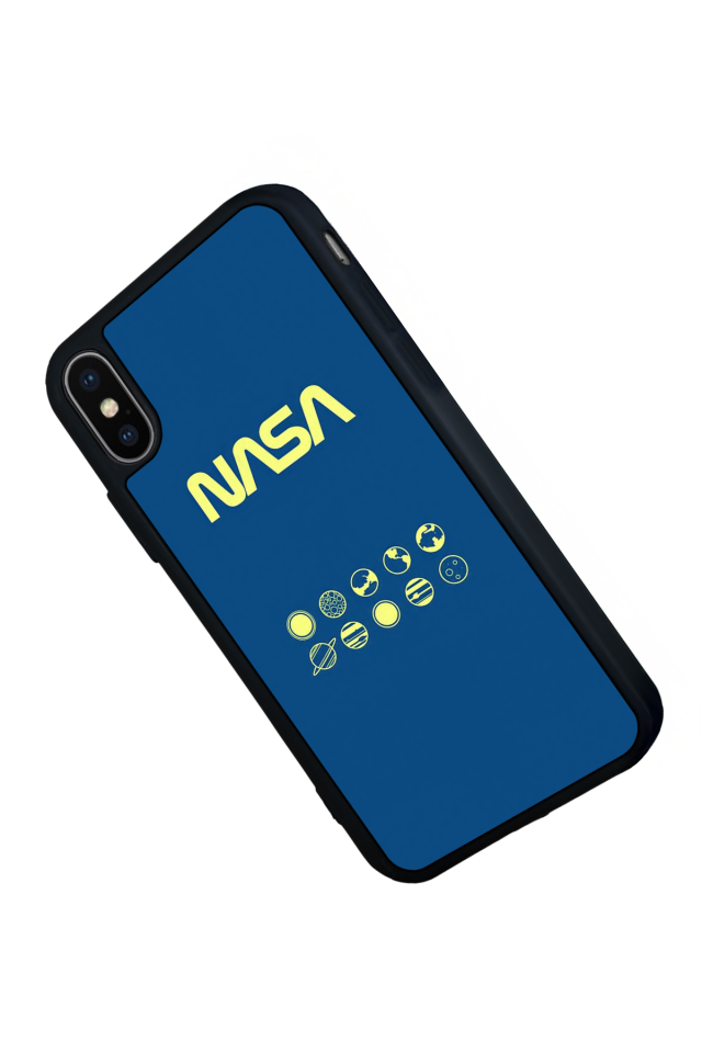 iPhone X/ XS Uyumlu Nasa Tasarımlı Glossy Premium Kılıf