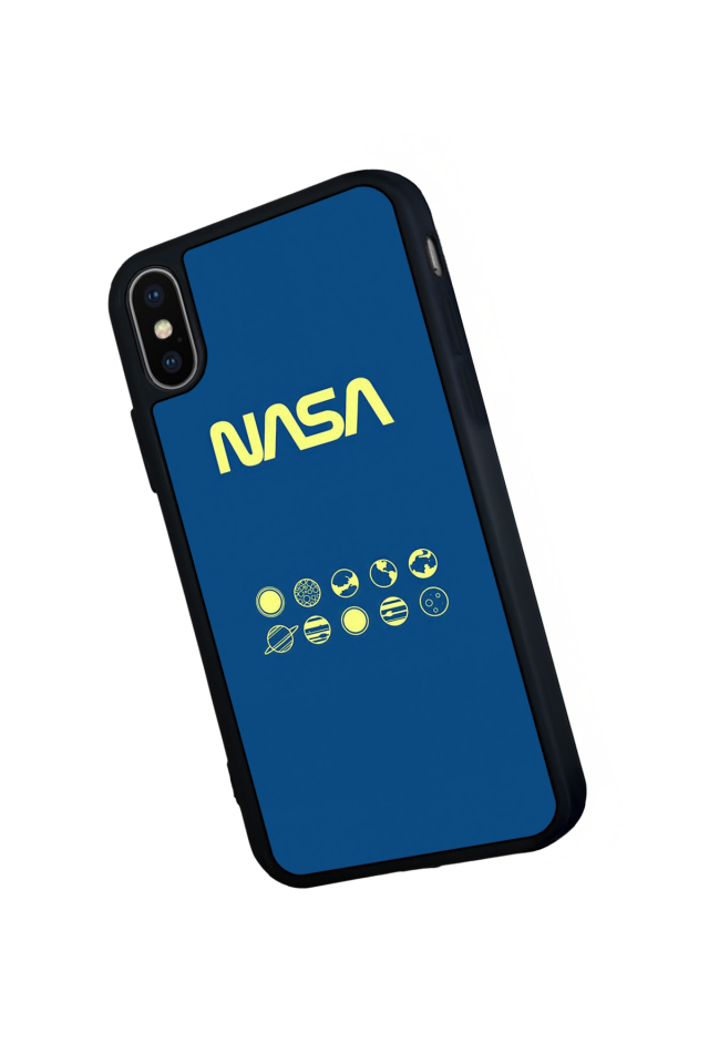 iPhone X/ XS Uyumlu Nasa Tasarımlı Glossy Premium Kılıf