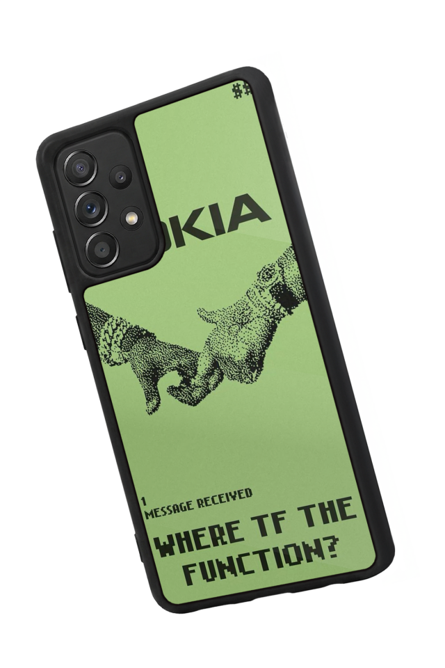 Samsung Galaxy A72 Uyumlu Nokia Tasarımlı Glossy Premium Kılıf
