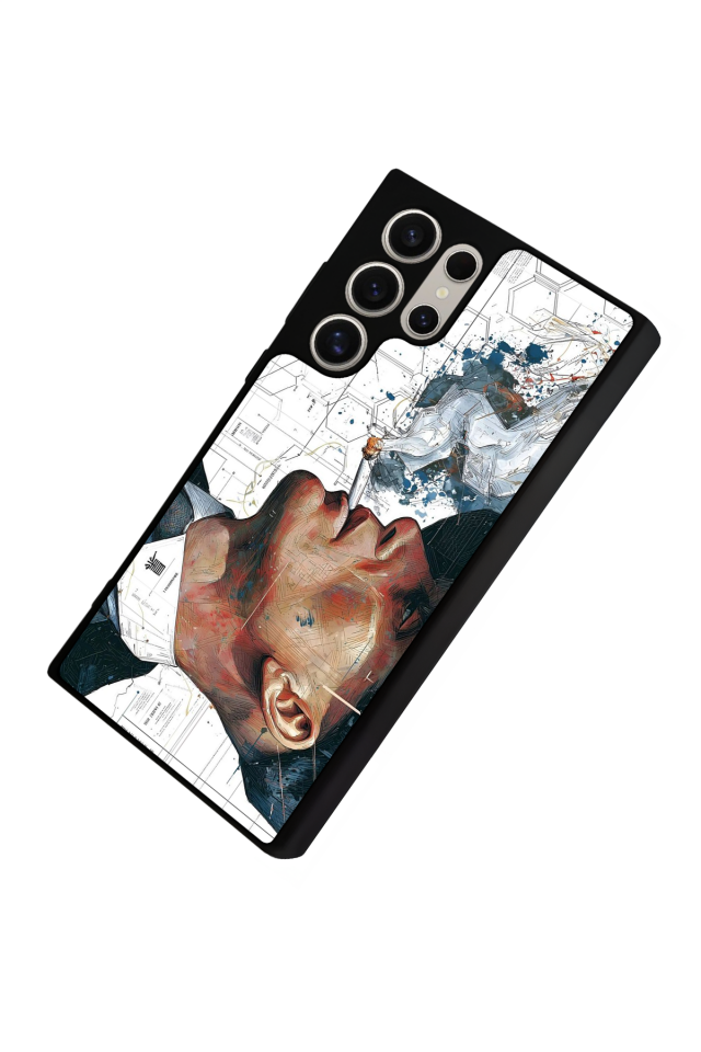 Samsung Galaxy S23 Ultra Uyumlu Peaky Blinders Tasarımlı Glossy Premium Kılıf