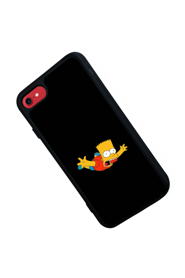 iPhone 7 Uyumlu The Simpsons Tasarımlı Glossy Premium Kılıf