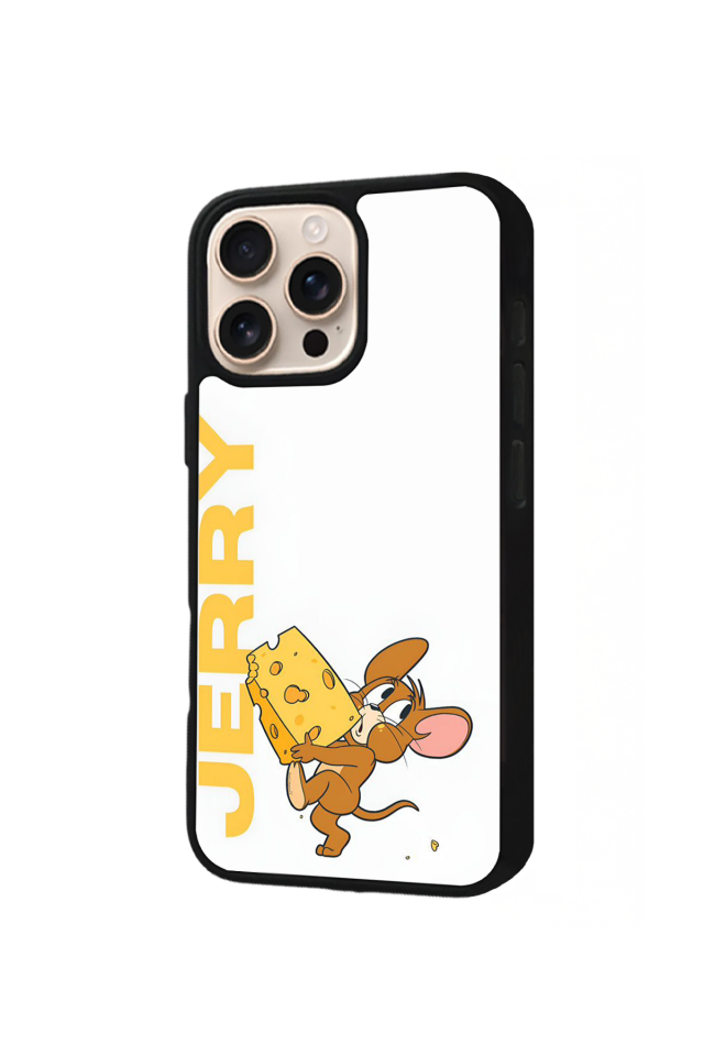 iPhone 14 Pro Max Uyumlu Tom And Jerry Tasarımlı Glossy Premium Kılıf