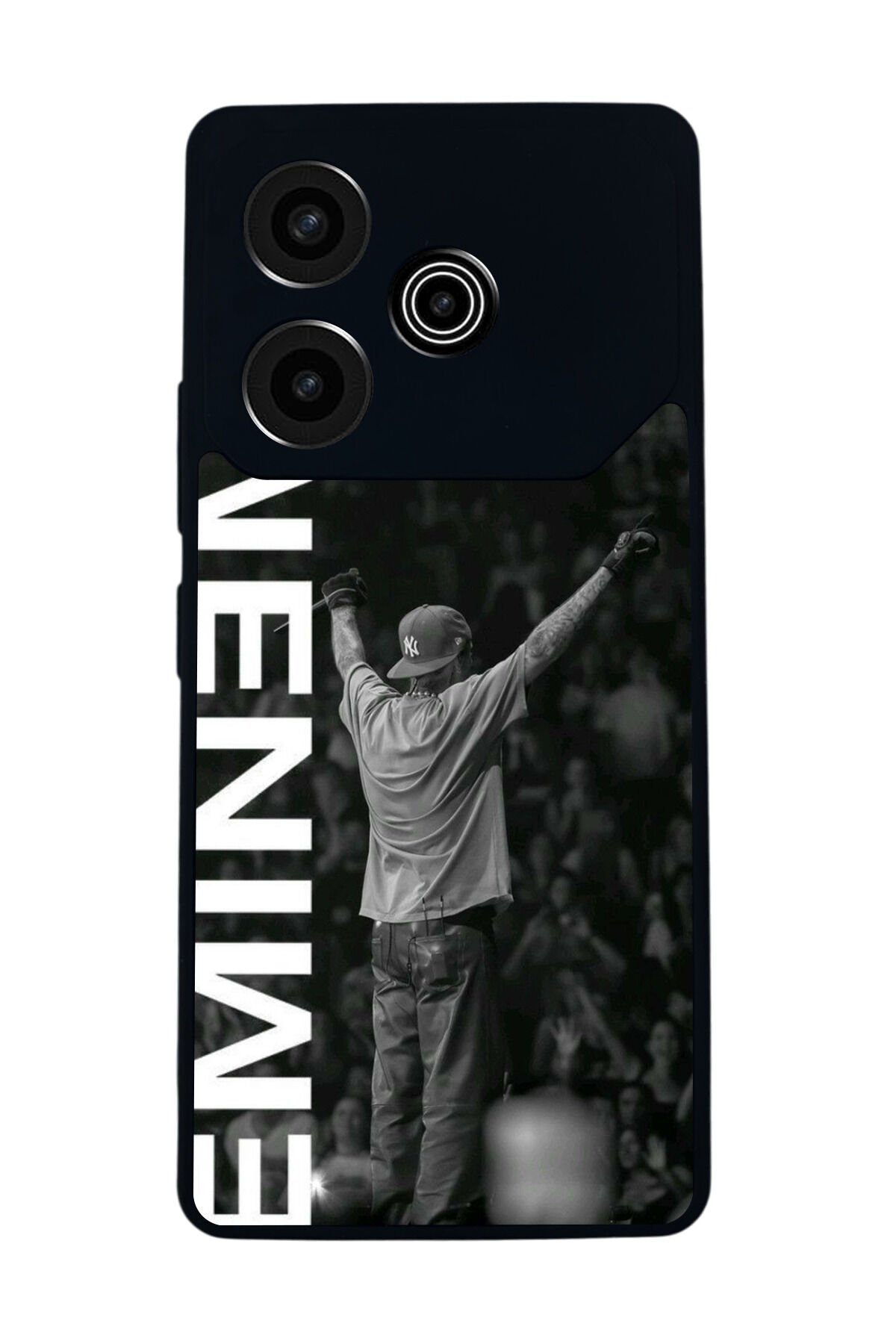 Tecno Pova 6 Uyumlu Eminem Tasarımlı Glossy Premium Kılıf