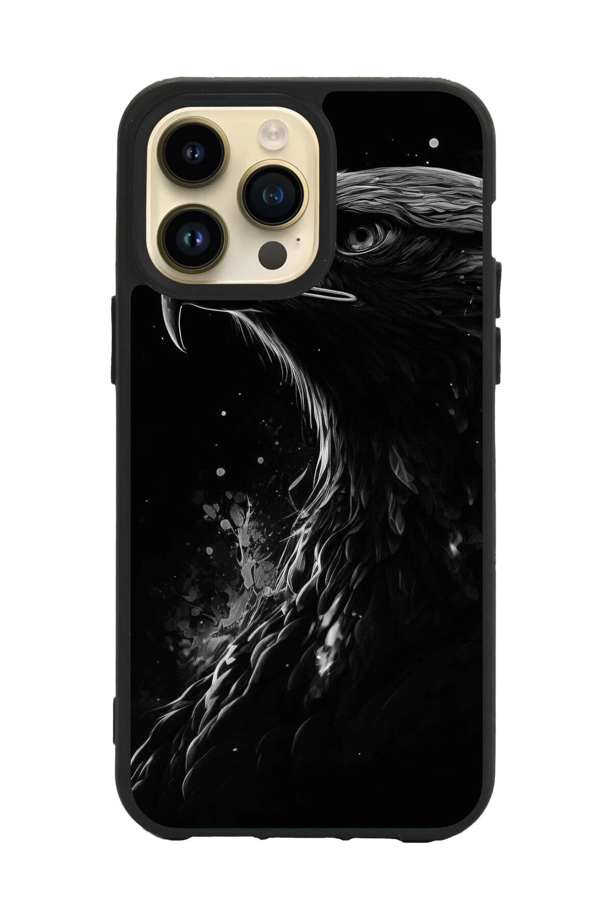 Apple iPhone 16 Pro Siyah Silikon Kılıf Çiziklere ve Darbelere Karşı Koruma