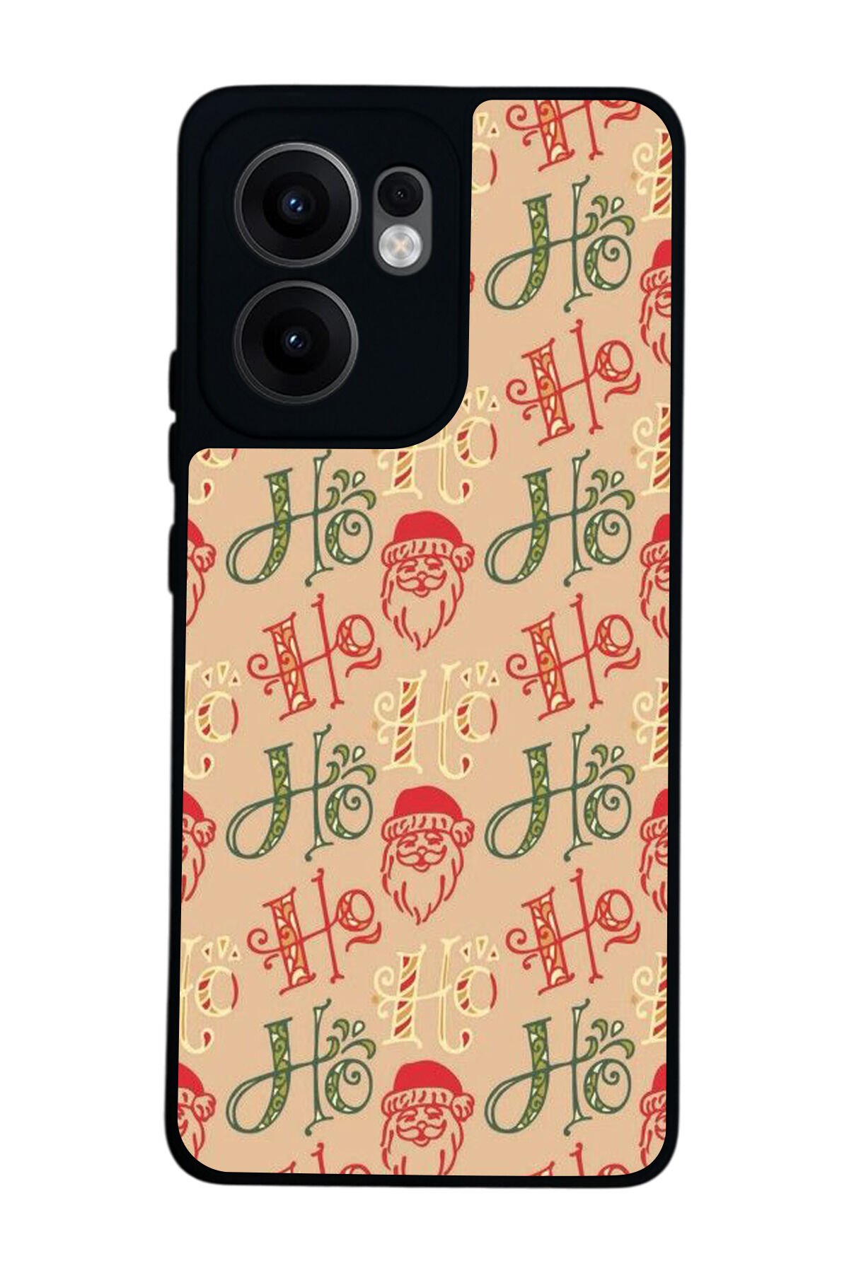 Oppo Reno 13F Uyumlu Yilbasi Christmas Tasarımlı Glossy Premium Kılıf