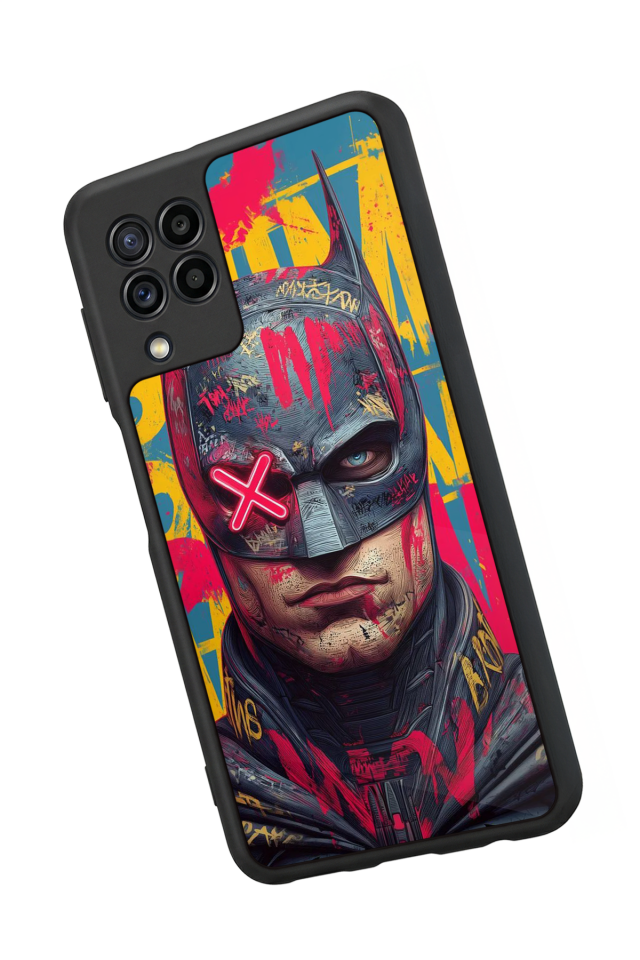 Samsung Galaxy M32 Uyumlu Batman Tasarımlı Glossy Premium Kılıf