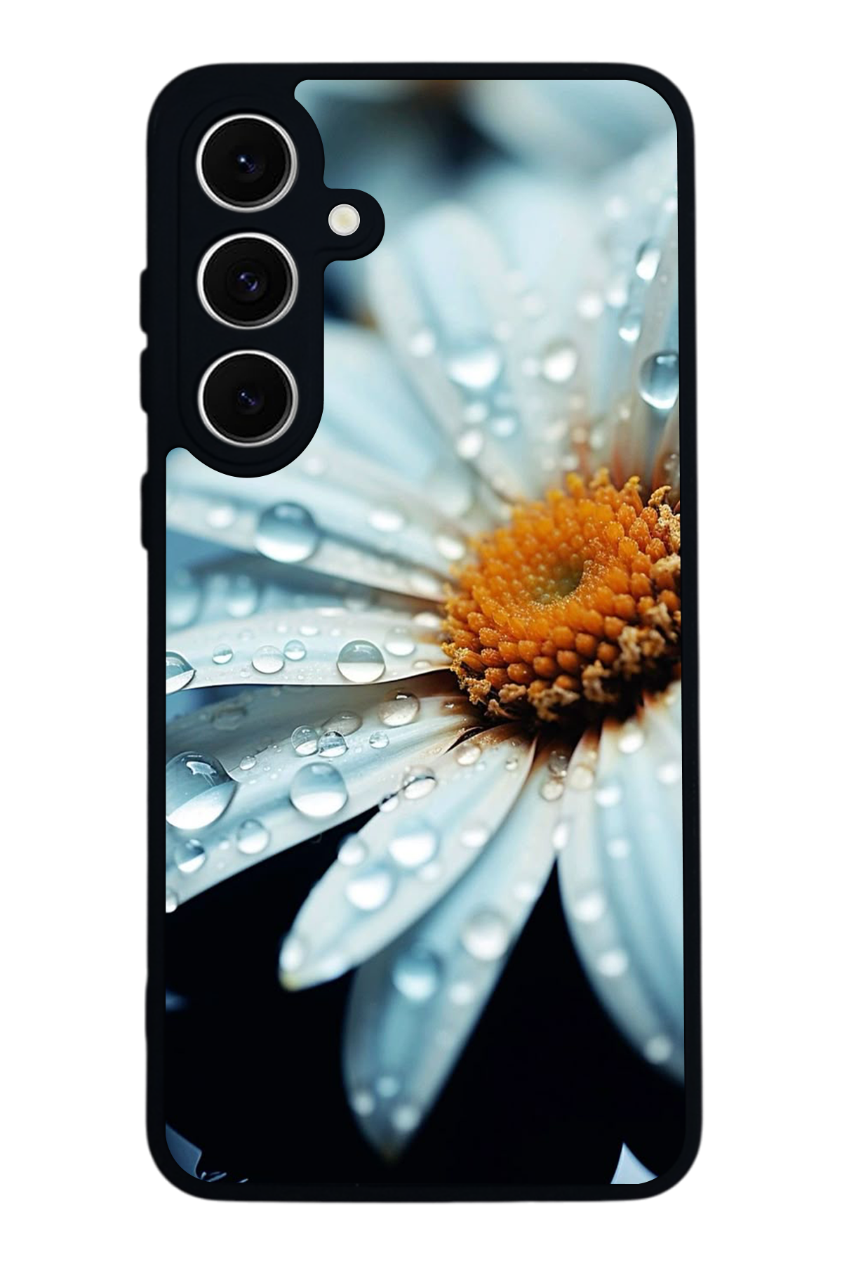 Samsung Galaxy A16 Uyumlu Cicek Tasarımlı Glossy Premium Kılıf