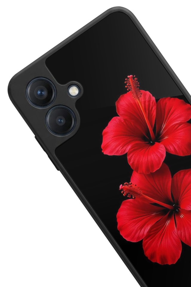 Samsung Galaxy A07 Uyumlu Cicek Tasarımlı Glossy Premium Kılıf