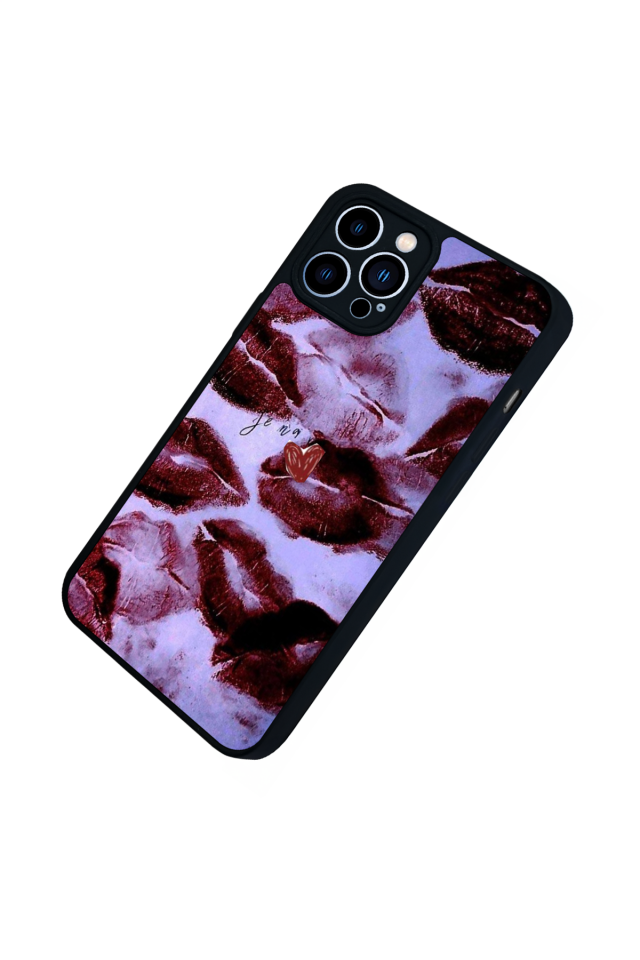 iPhone 13 Pro Max Uyumlu Dudak Tasarımlı Glossy Premium Kılıf