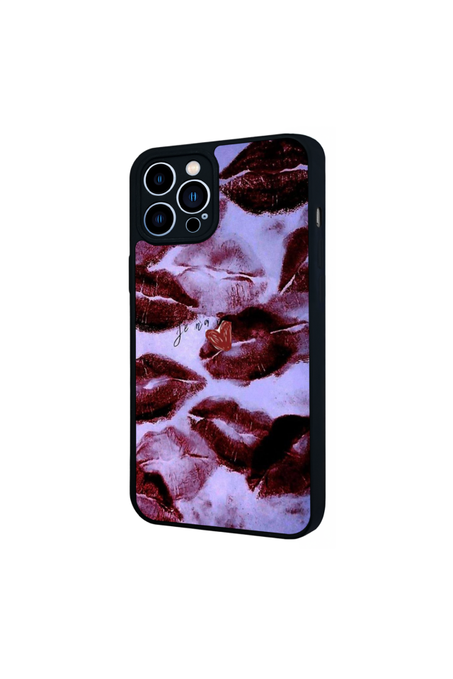 iPhone 13 Pro Max Uyumlu Dudak Tasarımlı Glossy Premium Kılıf