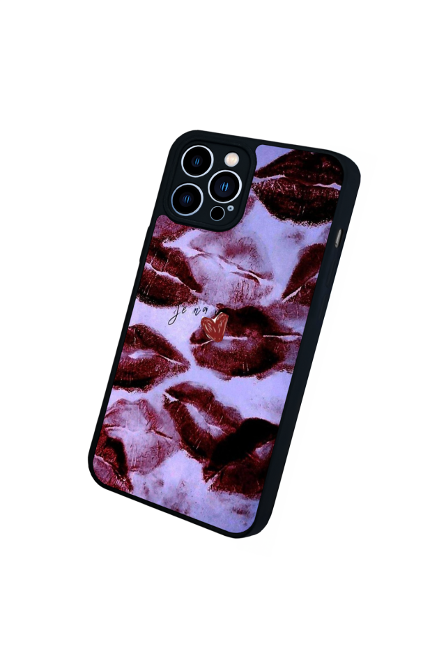 iPhone 13 Pro Max Uyumlu Dudak Tasarımlı Glossy Premium Kılıf