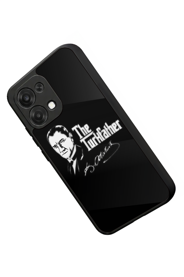 Oppo A6 Pro Uyumlu Mustafa Kemal Ataturk Tasarımlı Glossy Premium Kılıf