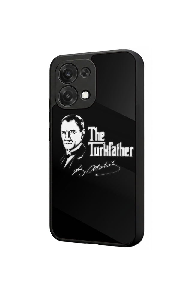 Oppo A6 Pro Uyumlu Mustafa Kemal Ataturk Tasarımlı Glossy Premium Kılıf