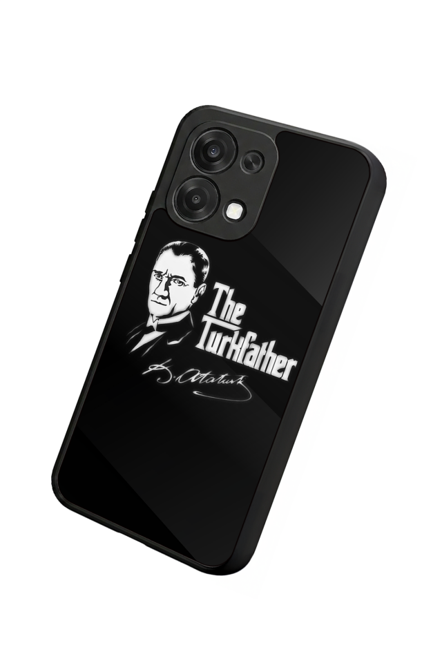 Oppo A6 Pro Uyumlu Mustafa Kemal Ataturk Tasarımlı Glossy Premium Kılıf