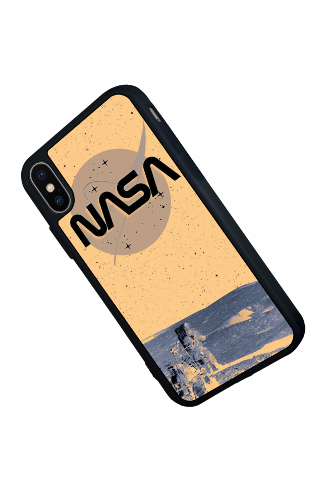 iPhone X/ XS Uyumlu Nasa Tasarımlı Glossy Premium Kılıf
