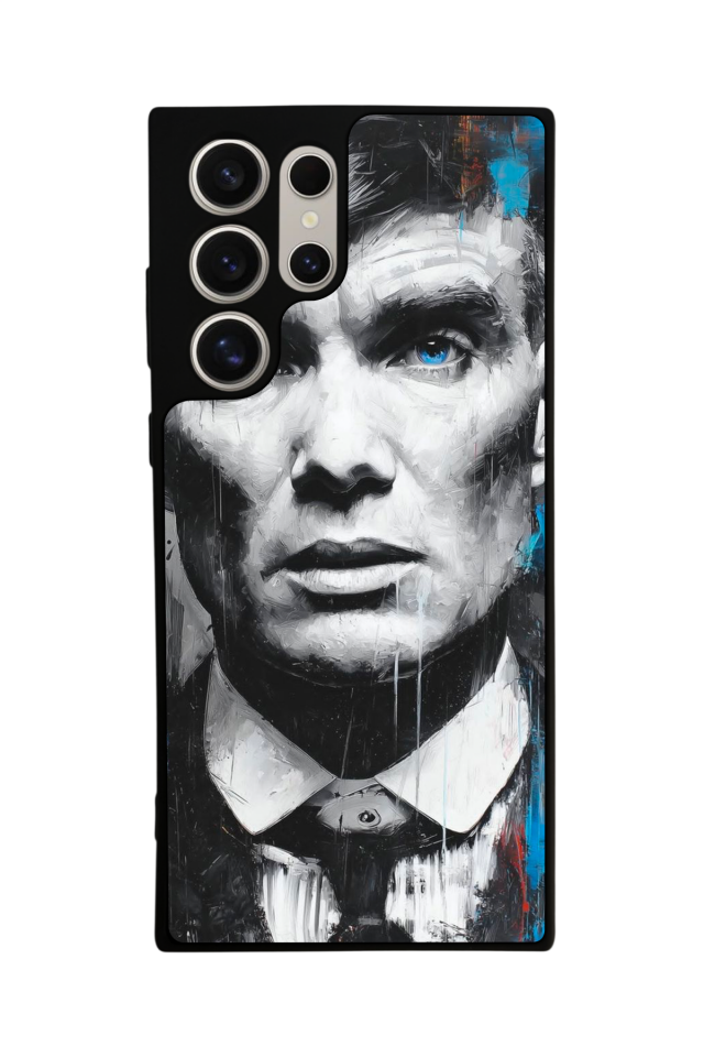 Samsung Galaxy S23 Ultra Uyumlu Peaky Blinders Tasarımlı Glossy Premium Kılıf