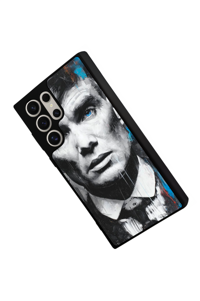 Samsung Galaxy S23 Ultra Uyumlu Peaky Blinders Tasarımlı Glossy Premium Kılıf