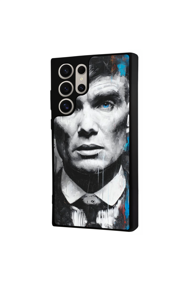 Samsung Galaxy S23 Ultra Uyumlu Peaky Blinders Tasarımlı Glossy Premium Kılıf
