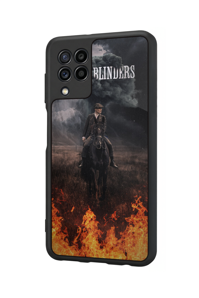 Samsung Galaxy M22 Uyumlu Peaky Blinders Tasarımlı Glossy Premium Kılıf