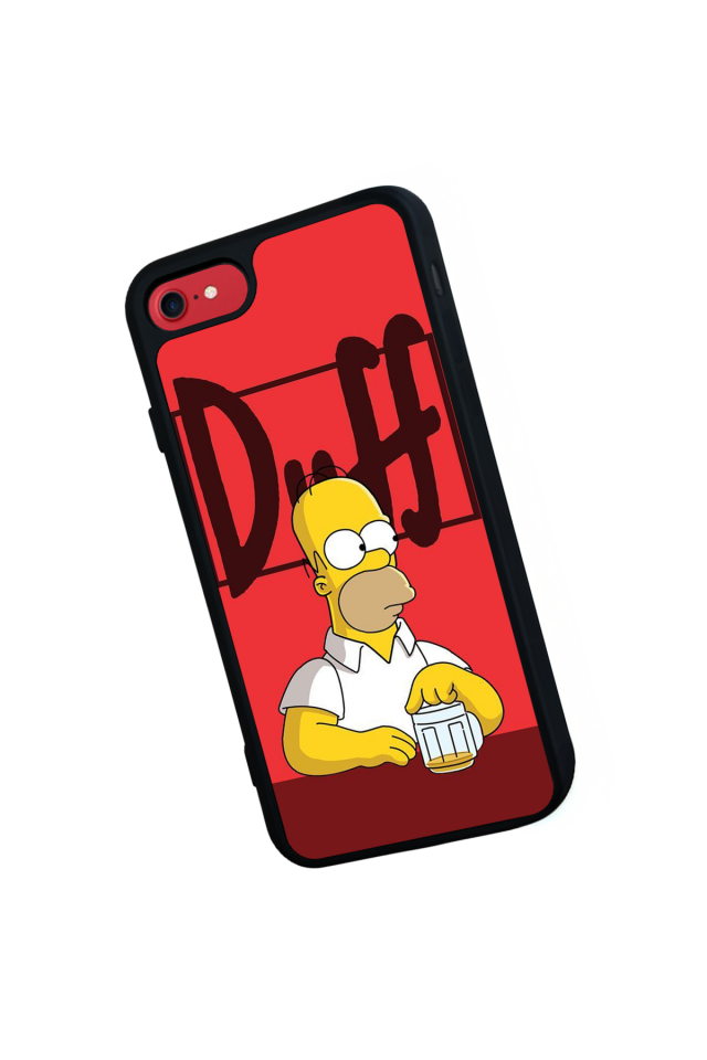 iPhone 7 Uyumlu The Simpsons Tasarımlı Glossy Premium Kılıf