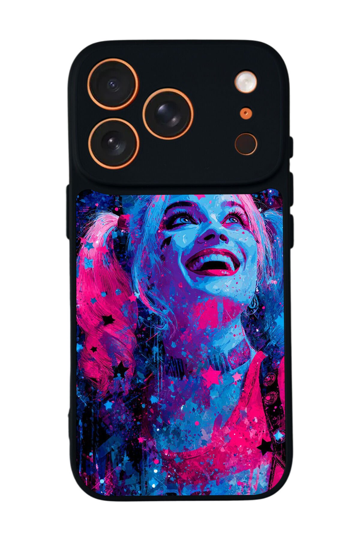 iPhone 17 Pro Max Uyumlu HarleyQueen Tasarımlı Glossy Premium Kılıf
