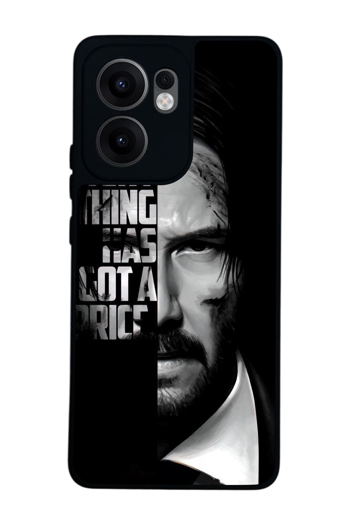 Oppo Reno 13F Uyumlu JohnWick Tasarımlı Glossy Premium Kılıf